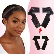 Băng đô cố định tóc giả ren nữ được nâng cấp - Băng đô cố định tóc giả ren phía trước có thể điều chỉnh với thiết kế khoét tai, viền ren tự nhiên, băng chống trượt có thể điều chỉnh, khóa dán thoải mái và băng đô co giãn thoáng khí. - Xem 10