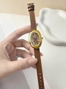 REBIRTH 1pc Women's Compact Fashion Waterproof Quartz Watch, Suitable For Daily Decoration - one-size - View 9