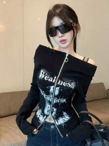 Women Blouses & Shirts - Black - View 2