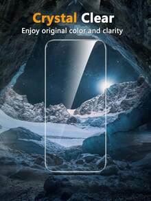 4pcs Tempered Glass Screen Protector Compatible With 3/4/5/6/7/8/9/10/10 Pro/10 Pro XL, Provides Smooth Touch, Scratch & Fingerprint Resistant, Daily Water-Resistant, Shock-Absorbing Design, Precise Cutouts For Seamless Fit, Suitable For Office, Home, Library And More - Clear - View 4