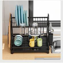 Alfombrilla de secado y alfombrilla de secado de platos - Negro - Ver 3