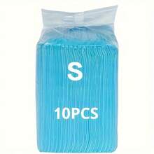 100pcs Super Absorbent Puppy Pee Pads, Leak-Proof & Quick Dry, Suitable For Dog Training, Dog Urination, Disposable Dog/Cat Pads, Thickened Pet Toilet Mat - Blue and White - View 15