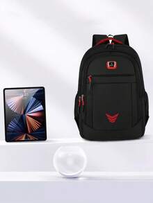 Ba lô nam thời trang thường ngày, dung tích lớn, thích hợp cho việc đi làm, đựng laptop, du lịch ngoài trời, đi học. - Thành lập - Xem 3