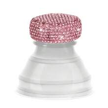 1pc Sparkling Beverage Dust Cover, Rhinestone Soda Can Sealing Lid, Flip-Top Drink Protector, Leak-Proof & Reusable - View 7