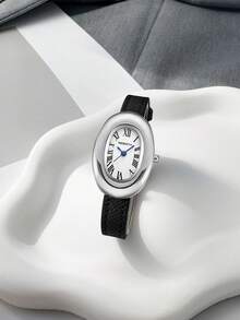 REBIRTH 1pc Women's Compact Fashion Waterproof Quartz Watch, Suitable For Daily Decoration - one-size - View 11