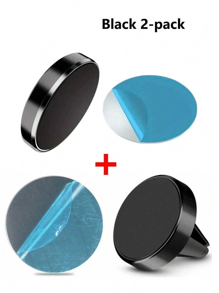 1个通用磁吸式车载手机支架，兼容 X，磁吸式出风口手机支架，支持GPS导航 - 合金多色 - 查看 1