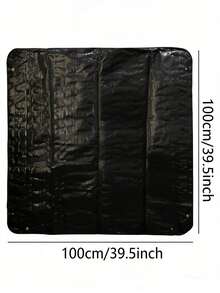 1pc Large Foldable Gardening Mat Black Plant Transplanting Pad, Foldable Portable Thickened Waterproof Gardening Mat, Indoor Succulent Plant Potting Transplanting Tray, Bonsai Tools, Gardening Accessories, Gardening Tools - Multicolor - View 10