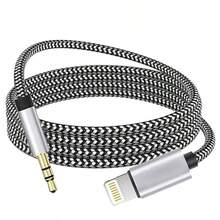 3.5mm音频适配器线，带耳机延长线，兼容 15/15Pro/16/16Pro/17/17Pro等Type-C智能手机，必备车载音响及耳机配件 - 彩色 - 查看 7