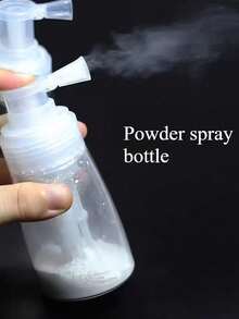 Botella rociadora de polvo multifuncional, recipiente dispensador de polvo a prueba de fugas para uso doméstico, botella rociadora de polvo reutilizable y portátil con boca de embudo - multicolor - Ver 9