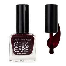 COSMI MILANO Made In The UK. One 8ml Nail Polish With A Moisturizing And Nourishing Treatment And A Professional Salon Gloss Finish. With A Glossy Glass Effect, Natural Clear Gel, Long Lasting, Quick Drying For Elegant And Professional Nail Care. - BORDEAUX 229 - 查看 1