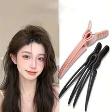 Volumen & Höhe Haarwurzel-Lift Haarclip - Kunststoff-Stylingclip ohne Markierung für Pony, Volumen, Höhe, Pony, rutschfester Haarstyler für normale Haartypen - einfach zu bedienen für langes und kurzes Haar, Haarklammern, Festival, Party - Verschiedenfarbig - Übersicht 4