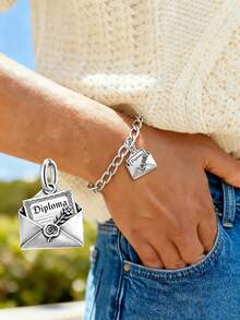 1 chiếc mặt dây chuyền hình thỏ hoa mùa xuân bằng bạc sterling 925 đơn giản và độc đáo, mặt dây chuyền tự làm hình thỏ, trang sức tinh tế làm quà tặng cho phụ nữ hoặc nam giới. - tập trung - Xem 8