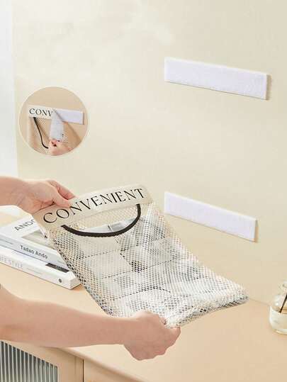 1 túi lưới treo đựng đồ, thích hợp cho phòng ngủ, phòng khách, cửa ra vào, tường, tủ quần áo, dùng để đựng tất, đồ dùng cho bé, đồ dùng cần thiết cho bé.