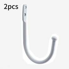 Silver Ball Design Curtain Hooks, Sturdy Curtain Fasteners Suitable For Various Curtain Types - 2pcs - View 6