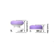 2 piezas de tapas de silicona para los pulgares de los controles P5/P4, tapas de palanca de mando de alto rendimiento para almohadillas de juego P4 P5 Galaxy - Ver 4