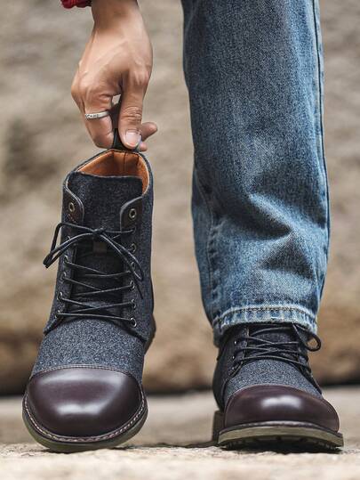 Mioeert Men's Chelsea Boots, Oxford Casual Formal Dress Boots, Motorcycle Boots, Chukka Boots, Combat Boots, Fashion Men's Boots