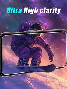 4pcs Tempered Glass Screen Protector Compatible With 3/4/5/6/7/8/9/10/10 Pro/10 Pro XL, Provides Smooth Touch, Scratch & Fingerprint Resistant, Daily Water-Resistant, Shock-Absorbing Design, Precise Cutouts For Seamless Fit, Suitable For Office, Home, Library And More - Clear - View 7