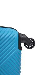 YSTYLE Ultra-Light And Spacious Hardside Trolley Suitcase, Side Combination Lock With TSA, 4 Wheels For Easy Transport - Mint Blue - View 5