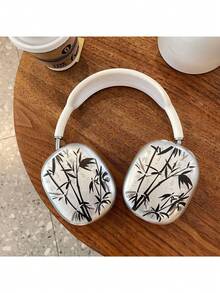 一套中国风竹纹设计保护套，兼容苹果 Max2，独特的耳机套 - 彩色 - 查看 7