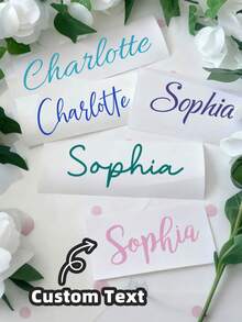 Bộ 1-8 nhãn và sticker tùy chỉnh cá nhân hóa sử dụng công nghệ in UV tiên tiến để đảm bảo văn bản hiển thị rõ nét, sắc sảo và có khả năng chống phai màu cao - trở thành lựa chọn lý tưởng để ghi nhãn rõ ràng tên sản phẩm và ngày hết hạn. - Nhiều màu 1 - Xem 2