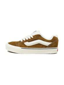 Giày Vans nam và nữ, giày lười kiểu retro Knu Skool, giày thể thao cổ thấp, giày thể thao thường ngày cho cặp đôi, VN000CS0BRO - màu nâu - Xem 2