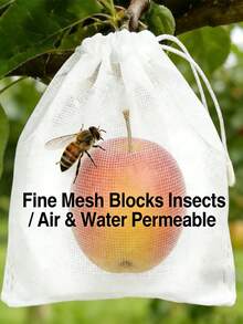 10pcs Insect Cover, Fruit Tree Protector, Shoe Storage Bag, Non-Woven Fabric, Insect And Dustproof, Suitable For Gardens, Landscaping, And Shoe Storage. Essential Gardening Supplies, Perfect For Wedding Season, Graduation Season, And Mother's Day Gifts. - beraneka warna - View 9