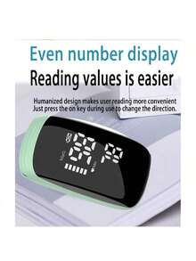 1 Pulse Oximeter, Easy To Operate, Accurate Measurement, Rounded Elegant Appearance, Compact And Portable - View 4