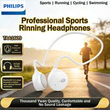 TAA1609 New Generation Over-Ear Wireless Bone Conduction Headphones, Lightweight Portable High-Resolution Audio, Long Battery Life, Noise Cancellation, Touch Control, Waterproof Headphones For Running Sports Fitness Swimming - 彩色 - 查看 2