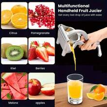 Manual Juicer, Orange Juicer, Small Household Fruit Juicer, Pomegranate Juice Extractor, Lemon Juicer, Etc. - Multicolor - View 3