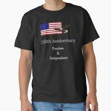 250th Anniversary Classic T-Shirt - 黑色 - 查看 1