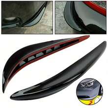 2pcs Universal Car Corner Anti-Scratch Strip, Car Body Anti-Collision Strip, Bumper Anti-Collision Rubber Decorative Trim For Front And Rear - A - View 12