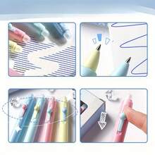 4 Packs Erasable Gel Ink Pens: Retractable, 0.5mm Fine Point, Blue & Black Ink, Smooth Writing For Home, School & Office - Cute Aesthetic Pens, Perfect Mother's Day Gift - Sets - View 8
