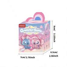 Miniso Mặt dây chuyền Disney Stitch Confession Flocked & Zootopia Kneeling Wish Book Vinyl Blind Box & Nhẫn mini Zootopia Gacha, Đồ trang trí hoạt hình, Quà tặng sưu tầm, Quà sinh nhật tuyệt vời, Chất liệu PVC (1 cái giao ngẫu nhiên) - Nhiều màu - Xem 7