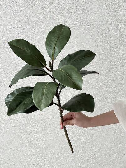 1pc Artificial Leaf Plant Decoration Home Living Room Desktop Artificial Plant Decoration