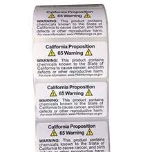 Firstzi California Proposition 65 Warning Labels 2x1 Inch 500 Labels Self Adhesive Chemicals Notice Stickers Perforated for Easy to Peel P65 Health Alert Sign - Amarillo Negro - Ver 4
