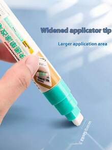 1/2/3/4/5/6 piezas Bolígrafo corrector de gran capacidad 12ml para protección de privacidad y /Punta blanca/Herramienta para hacer invisible la información de facturas/Apto para tarjetas de crédito/Tarjetas bancarias/Facturas telefónicas/Etiquetas de envío - Multicolor - Ver 9