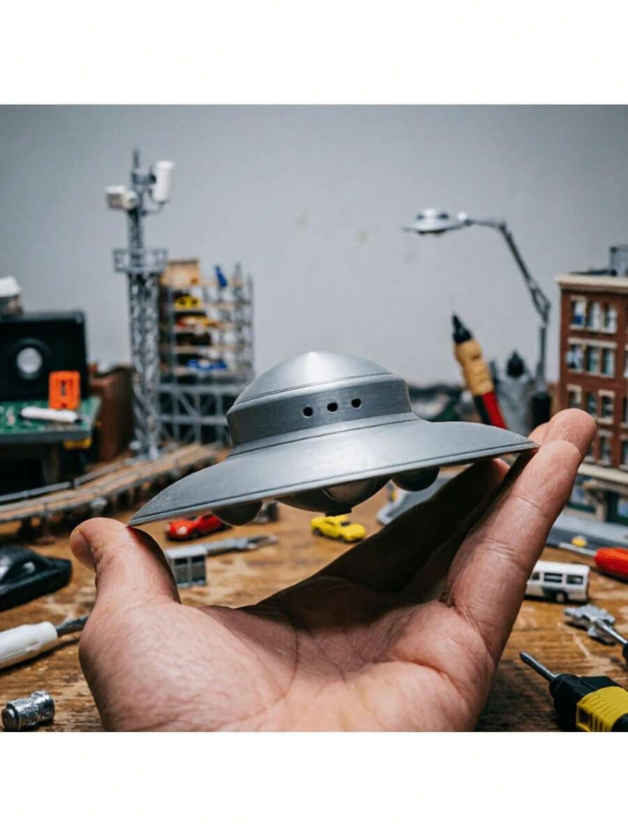 Haunebu II UFO 模型摆件 - 航空爱好者必备收藏品 - 配备高精度驾驶舱 - 航空航天爱好者装饰礼品 - 多色的 - 查看 1