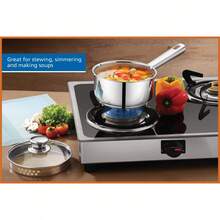 1 Qt Oven  Stainless Steel Saucepan With Straining Lid - Xem 11