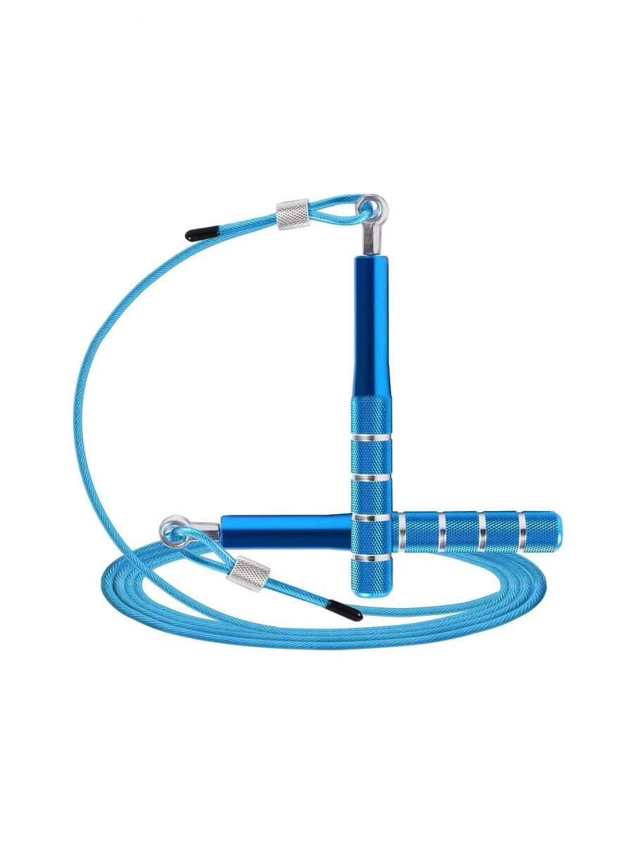 Speed Jumping Rope For Fitness Training, Adjustable Rope For Adults, For Men, Women, Boys, Girls, 44556399 - Silver - View 1