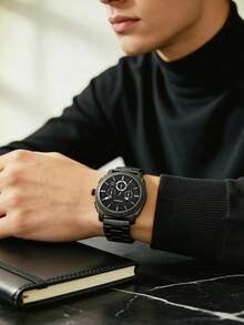 Fossil Men's Quartz Stainless Steel Three-Needle Watch, Stainless Steel Case/Scratch-Resistant Glass, FS4662 - Grey - View 4