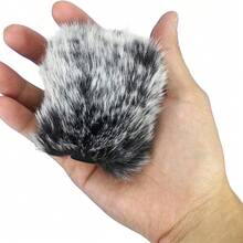 Filtro antipop de peluche para micrófono S M 58 - Pantalla anti-viento Deadcat personalizada y amortiguador de viento para micrófono dinámico cardioide de instrumento S M-58 - Unitalla - Ver 6