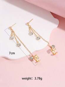 It Has A Fairy-Like Charm, With A Design Style Full Of Romance And Elegance; Suitable For Mothers, Women, And Girls To Wear; It Is A High-End Fashion Product. - Gold - 查看 3