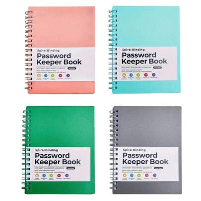 Practical Password Keeper Book Password Book With Alphabetical Tabs For Students