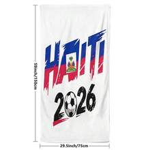2026 复古足球主题沙滩巾，采用超柔软速干超细纤维制成，适合居家、浴室、户外旅行、生日礼物、女士礼物、瑜伽、游泳、跑步、旅行、披肩式毛巾 - A - 查看 6