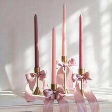 2/4 pièces Bougies rouges effilées de 10 pouces, bougies parfumées à la cire de soja, convenant pour la décoration de mariage et de Noël, la décoration intérieure, les cadeaux de fête, la décoration de fête d'anniversaire, les cadeaux de fête des mères, la décoration de Noël, les cadeaux de Noël - Multicolore - Voir 2