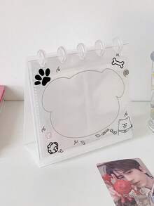 1 Gói Giá Trưng Bày Hình Nấm 3 Inch Dành Cho Học Sinh, Quạt Thẻ, Thẻ Lịch Để Bàn Trong Suốt Hai Ngăn, Sổ Lưu Niệm Ảnh. - Nhiều màu - Xem 14