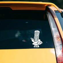Hình dán nhân vật lướt sóng ngộ nghĩnh, decal phong cách Hawaii cho xe hơi, xe máy, phụ kiện ngoại thất, decal chống thấm nước. - Nhãn dán trang trí - Xem 5
