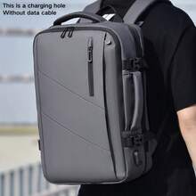 WEIXIER经典大容量多功能背包，可扩展电脑背包，通勤背包，旅行背包，学生背包，带独立笔记本电脑隔层，多隔层设计，是馈赠亲朋好友的理想之选。 - 彩色 - 查看 11