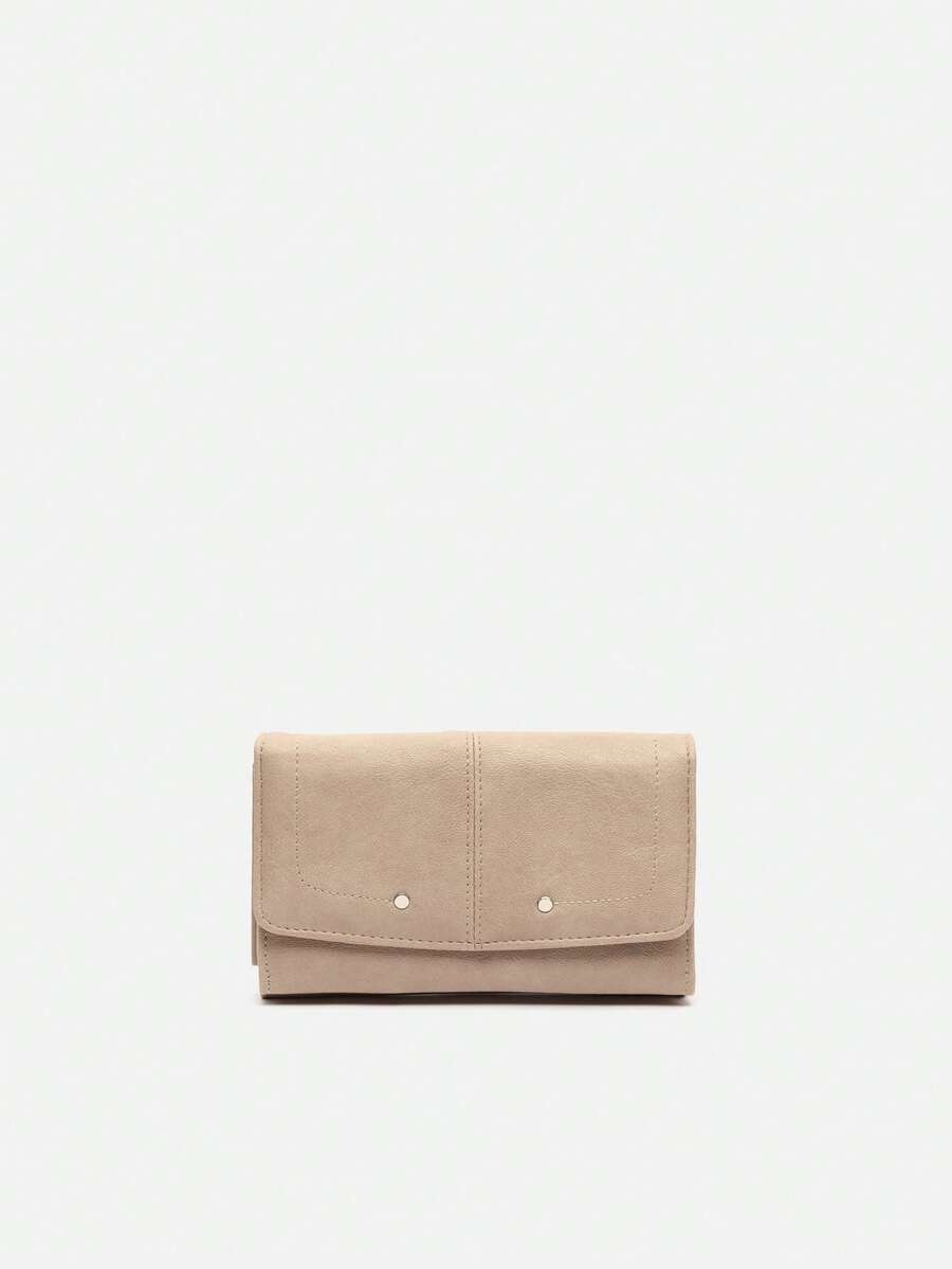 Misako Coin Purses - Beige - View 1