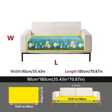 1PC Chenille Jacquard Sofa Cover With Full Moon Tree Pattern, Non-Slip Pet-Resistant Cushion Pad, All-Season, Machine Washable, Elegant Decor For Room, Premium Sofa Protector - Multicolor - View 33